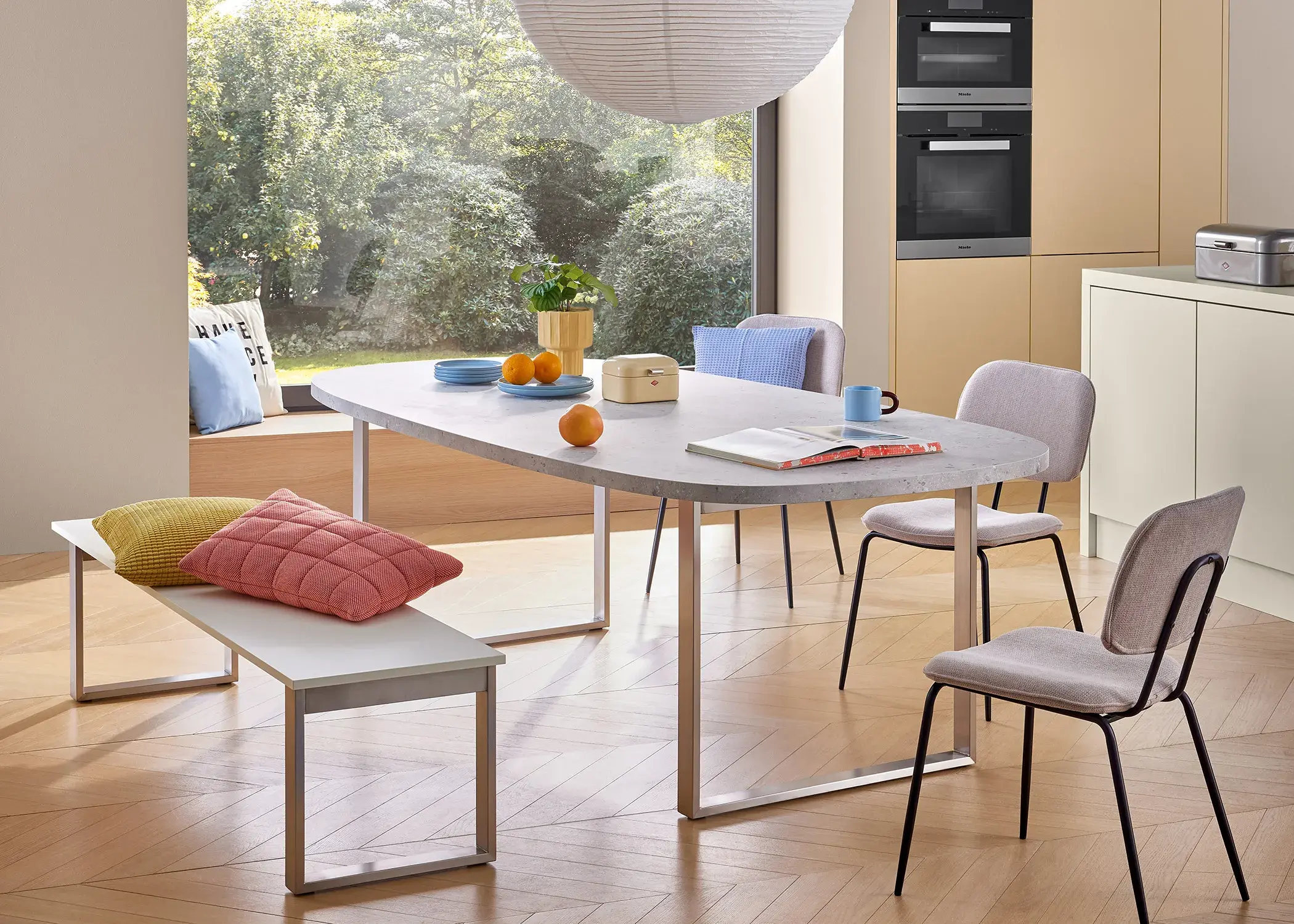 Naber TABLON® Interieur Tisch Stühle
